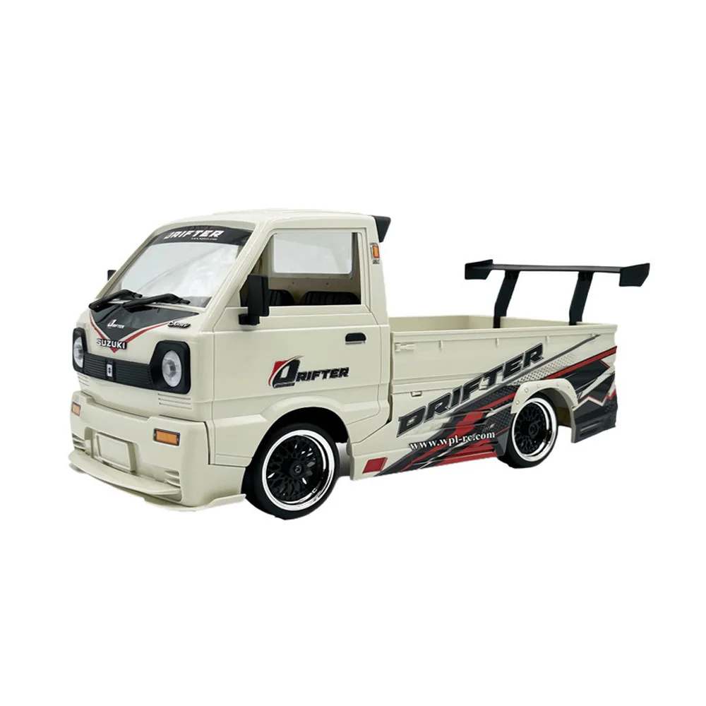 WPL D14S 1:10 Scale Low Profile RC Car Drift Remote Control Toy with Body Kit Full Proportion Remote Control Vehicle