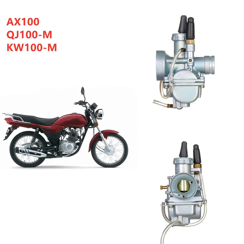 Motorcycle Scooter Carburetor 22mm Ax100 Pz20 Carb For Suzuki 100cc Ax 100 2 Stroke Motorcycle Ax100 Qj100-m Kw100-m