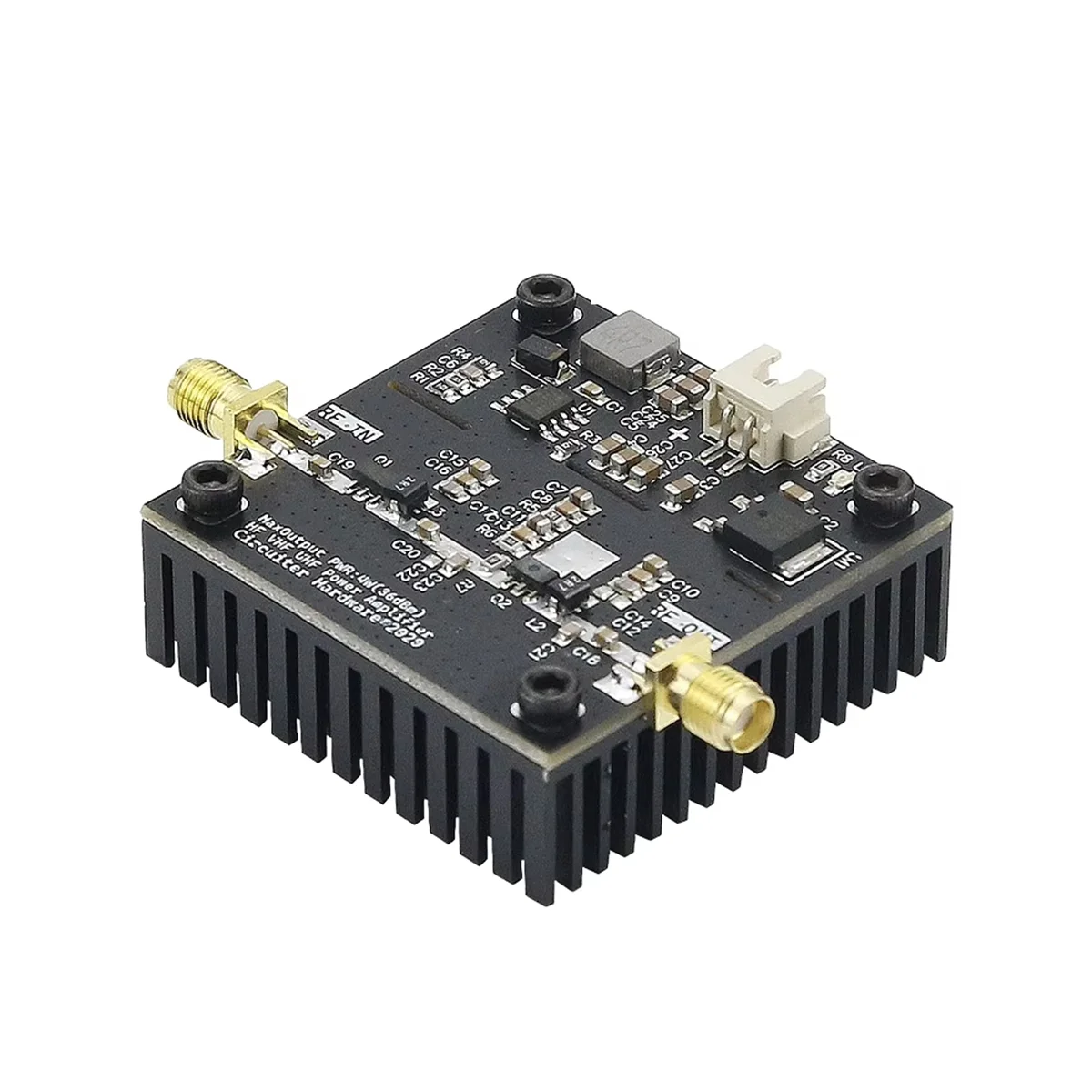 

2025+0.5-800MHz VHF UHF Power Amplifier HF VHF UHF Transmitter Power Amplifier Module for Ham Radio