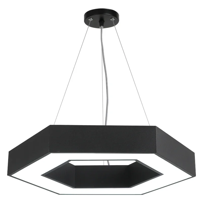 LED special-shaped light basketball court supermarket/gym video game city chandelier industrial wind return letter shape lamp