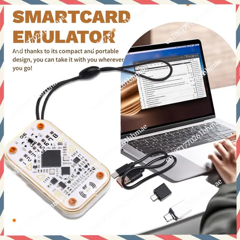 

-A21Z Chameleon Ultra Smart RFID Chip Reader And NFC Writer With T5577/UID Keychain, Compatible With 125K 13.56M IC ID Cards