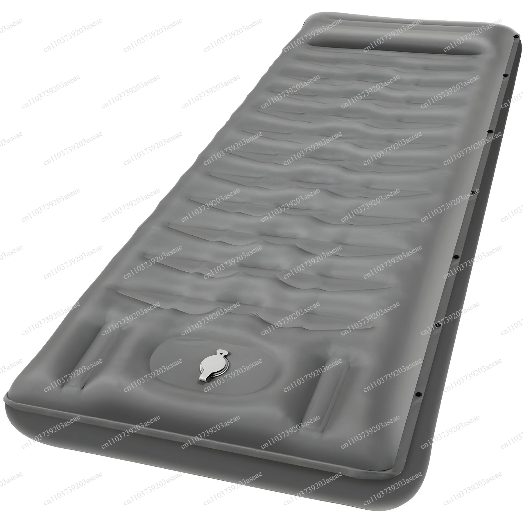Pull belt thickened lightweight outdoor inflatable pad portable camping moisture-proof sleeping pad tent