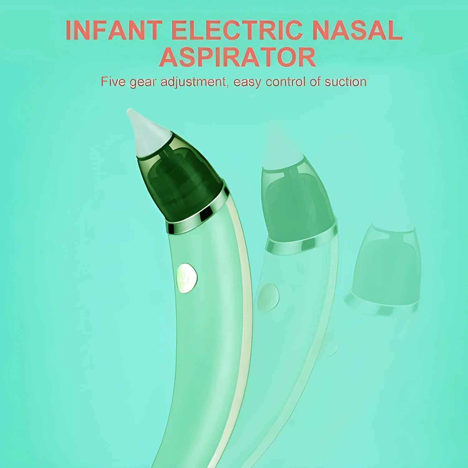 Electric Baby Nasal Aspirator Electric Nose Cleaner Sniffling Equipment Safe Hygienic Nose Snot Cleaner For Newborns Baby Nursin