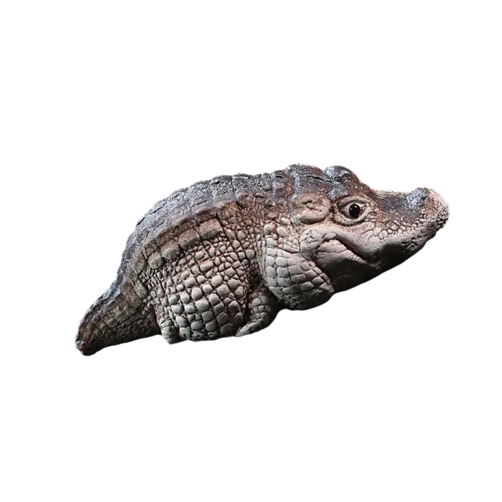 Mini Alligator Sculptuur Hars Thee Huisdier Miniatuur Mooie Kung Fu Thee Huisdier Model Voor Yoga Kamer Plank Uitstekend Vakmanschap