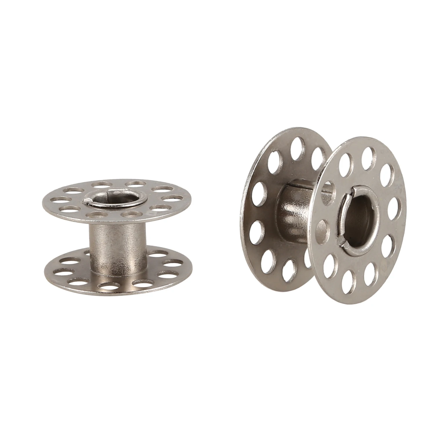 J1UL1N New 40Pcs Sewing Machine Bobbins Stainless For Household Singer 15 Class