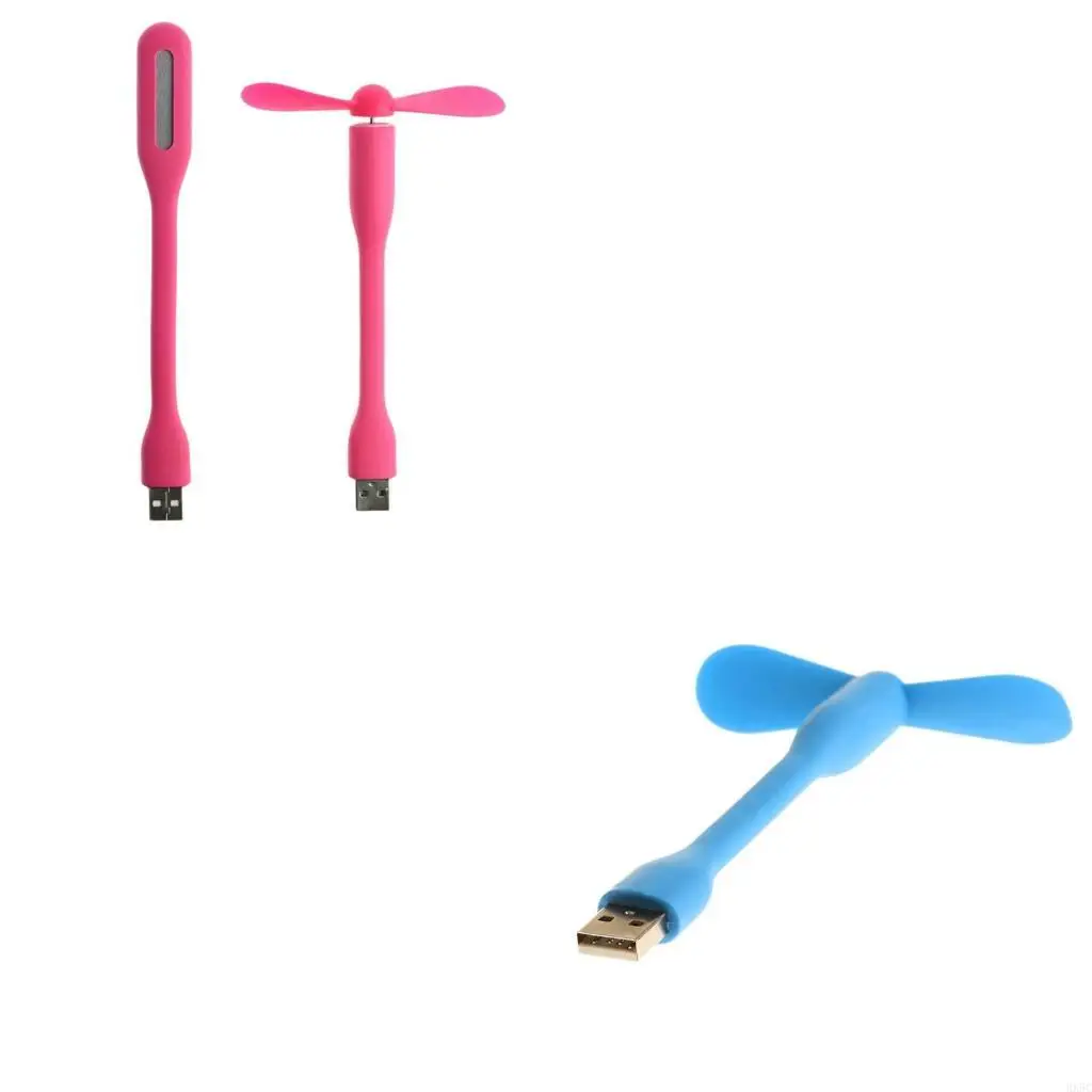 USB Cooling Fan Electronic Gadget Led Usb Mini Ventilador Portable Flexible
