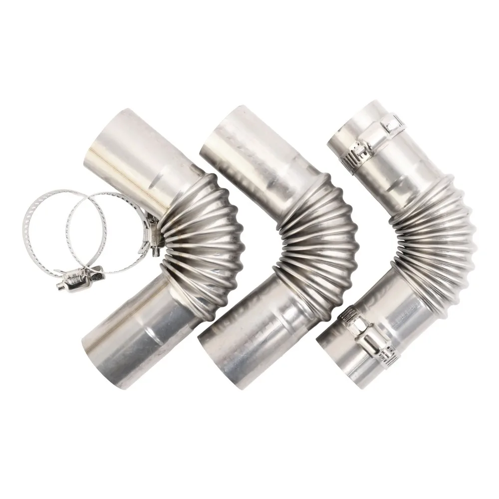 25mm 배기 파이프 튜브, 에어 디젤 주차 히터용 스테인리스 스틸 환기 호스, 자동차 보트 해양 트럭용 웹스토 에버스파처용