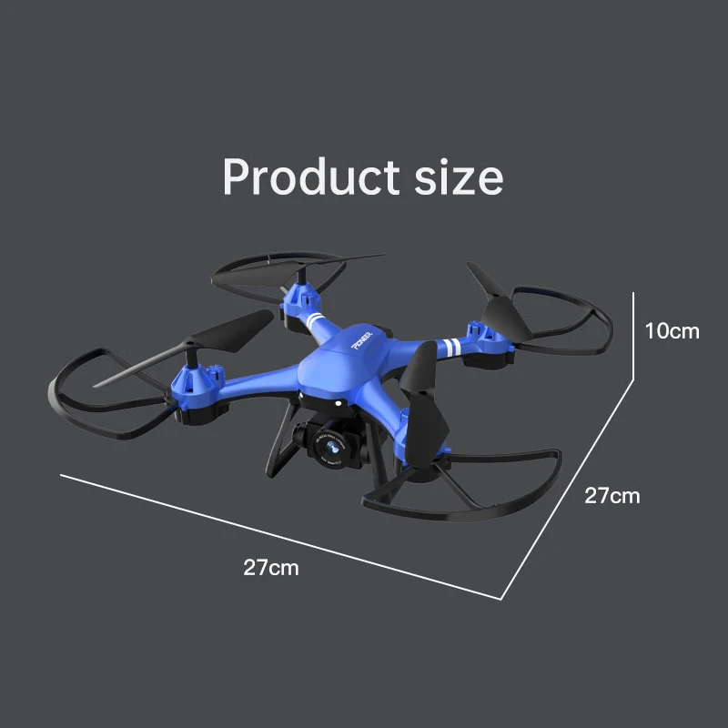 Dowellin X7 الطائرات بدون طيار المضادة للسقوط ومقاومة الاصطدام التدفق البصري كاميرا مزدوجة ثابتة الارتفاع التحكم عن بعد لعبة بدون طيار هدية العيد