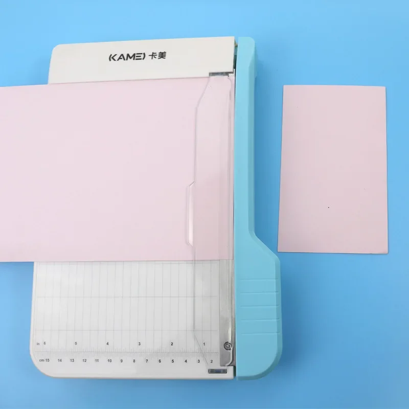 Portable Photo Paper Cutter – 4x6 Inch Guillotine Trimmer for Office, School & Craft Projects