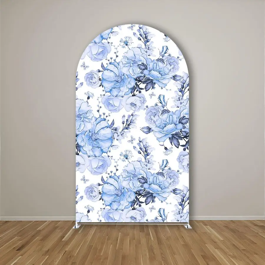 

Чехол для арки Florasl Arch Backdrop Cover Baby in Bloom, декорации для вечеринки в честь рождения ребенка, чехол из спандекса для арки-стойки, для мероприятий: послеобеденный чай, свадьба, день рождения