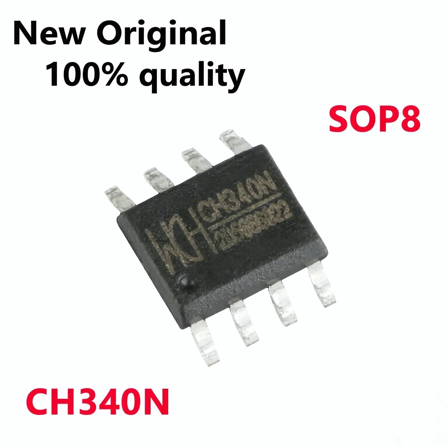 10/PCS New Original CH340N SOP8 USB to serial chip In Stock