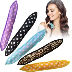 5Pcs/Lot Hair Curlers Soft Sleep Pillow Hair Rollers Set Best Flexible Foam and Sponge Magic Hair Care DIY Hair Styling Tools