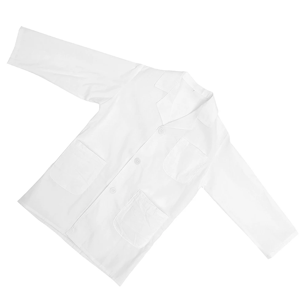 

Children's Lab Coat Kids Halloween Costumes College Coats Doctor Men Long Sleeve