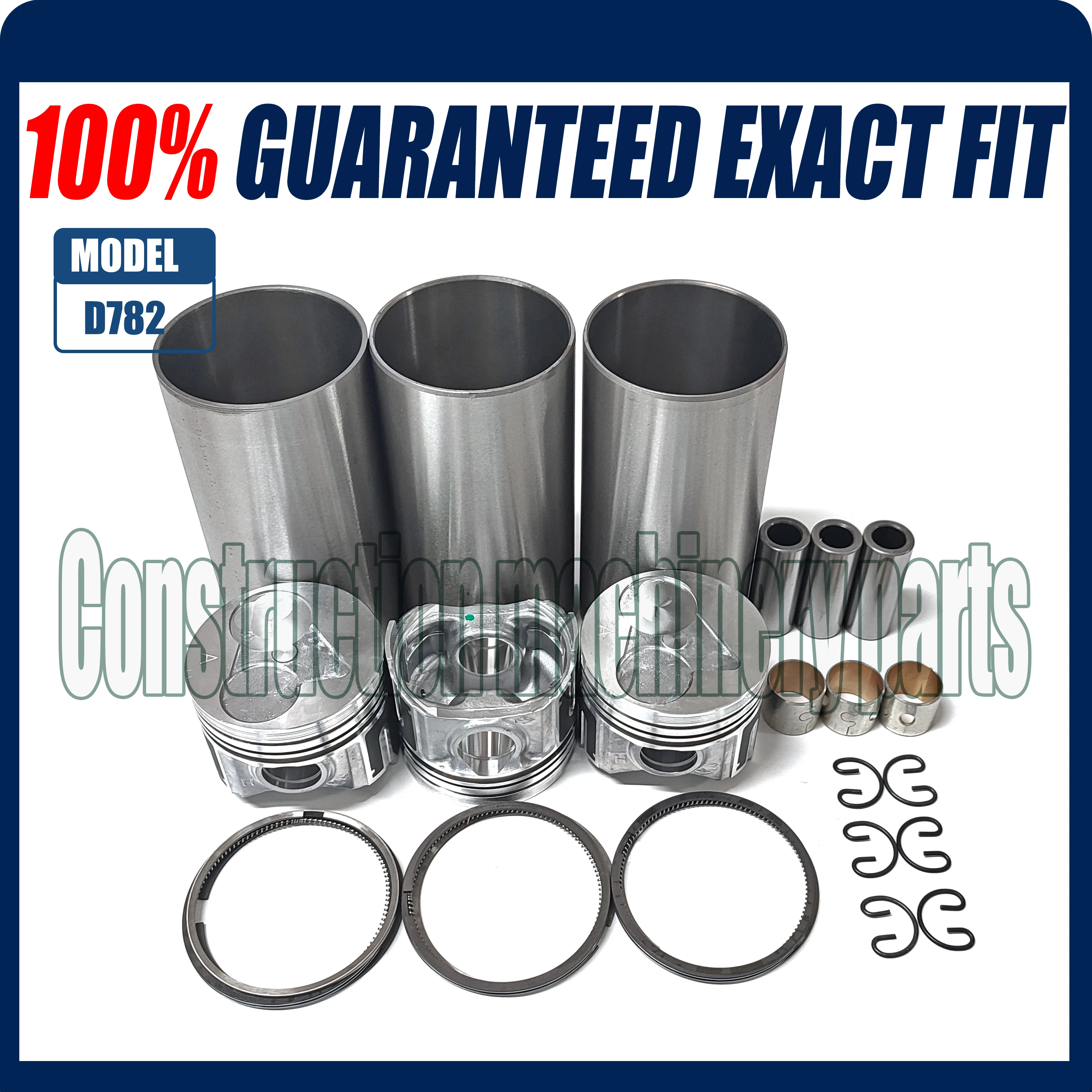 New Overhaul Rebuild Kits For Kubota Engine D782 D782-EBH B7410 PANDA PMS 14000