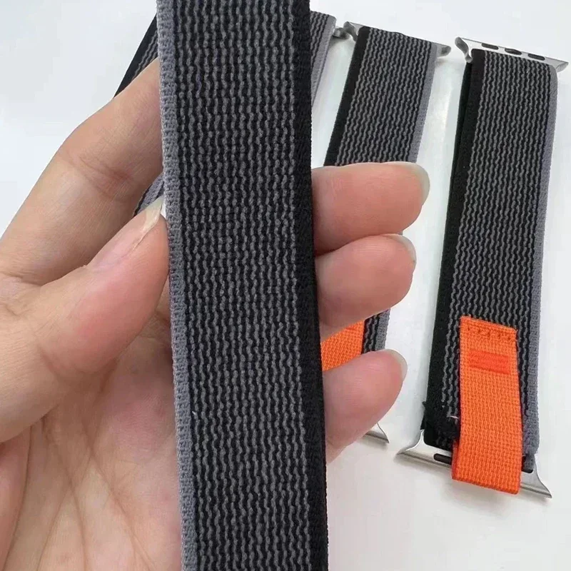 حلقة درب لساعة أبل الترا 2 الفرقة 49 مللي متر 44 مللي متر 40 مللي متر 45 مللي متر 41 مللي متر 42 مللي متر 38 كوريا سوار iWatch سلسلة 7/6/se 8 9 10 46 مللي متر الأشرطة