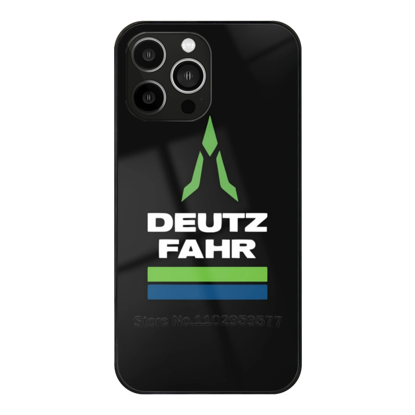 Best Seller Deutz Fahr Logo Essential Luxury Tempered Glass Case For Iphone 15 14 13 12 11 Pro Max 7 8 Plus Xs Xr X Soft Cover