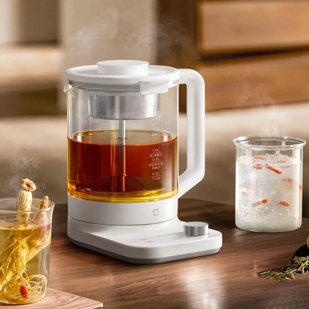 MIJIA Original Smart Multifunctional Health Kettle P1 1.8L 220V Electric Pot Food-Contact Grade Material 10 Adjustable Levels CN