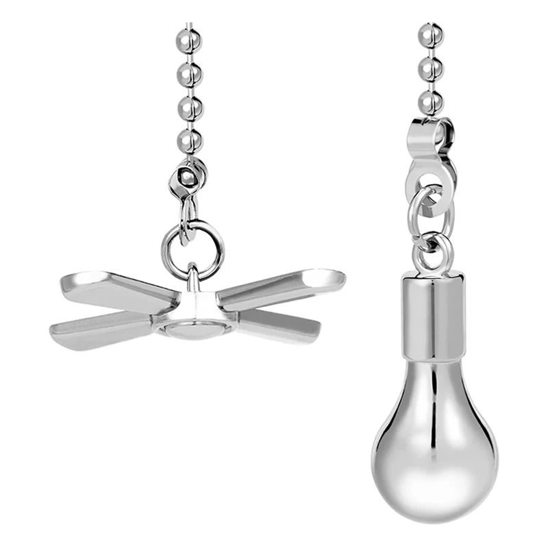 A88E-2 set di ventilatori decorativi da soffitto e ornamenti a catena leggera per la decorazione domestica, set di catene di estensione per tiranti per ventilatori