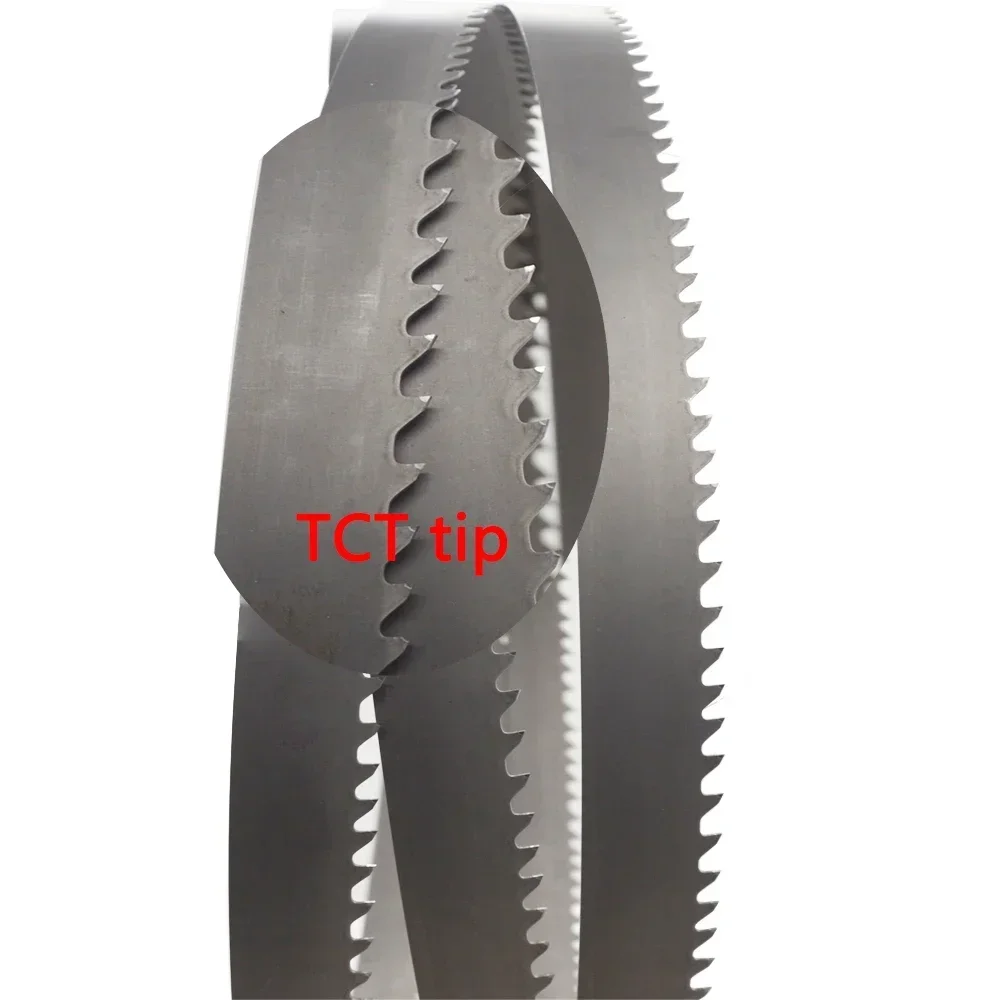 

NEW Metal Cutting Tools Metal TCT Band Saw Blade with Carbide Tipped Size Customized Carbide Bandsaw Blade