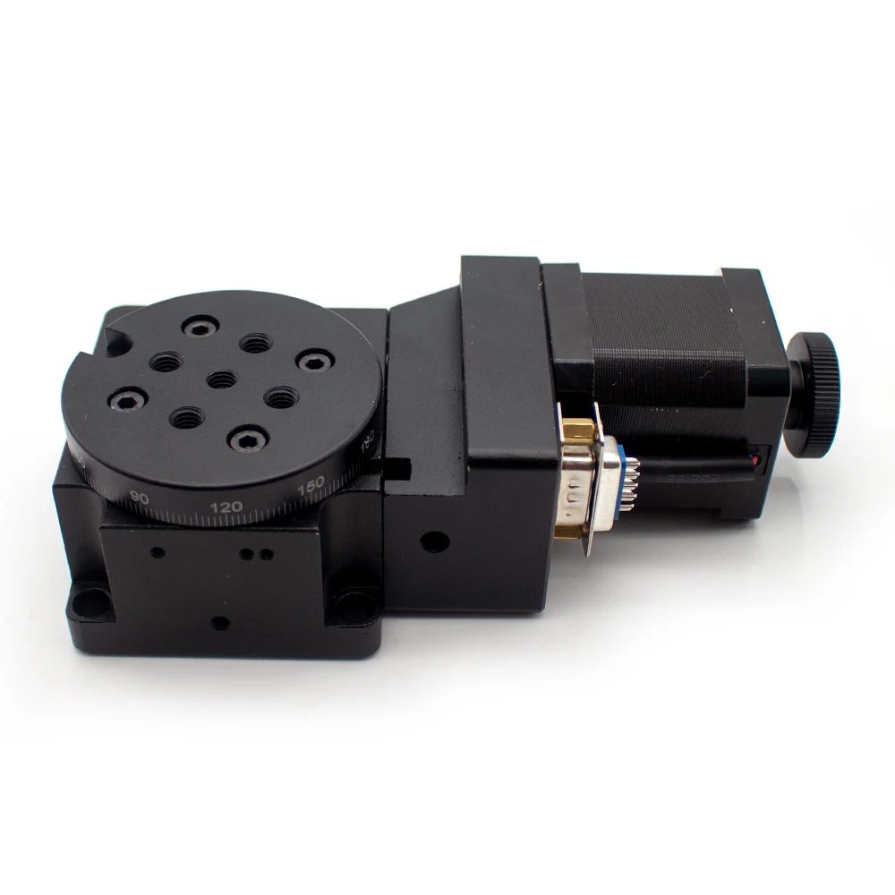 

Electric Rotary Stage Diameter 60MM Precision Indexing Table 360° Turntable Pan-Tilt Y200RA60