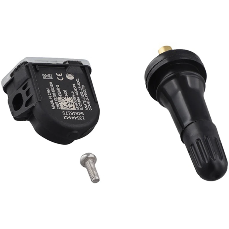 4 قطعة 13544442   نظام مراقبة مستشعر ضغط الإطارات TPMS 433Mhz لجنرال موتورز بويك شيفروليه كاديلاك CT6 أوبل-A38G
