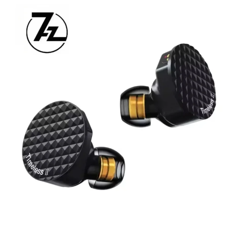 7Hz Timeless II Earphones Upgraded 14.5mm Planar Magnetic Driver IEM Hifi Wired Earbuds with Tunable Nozzle 7N OCC Cable