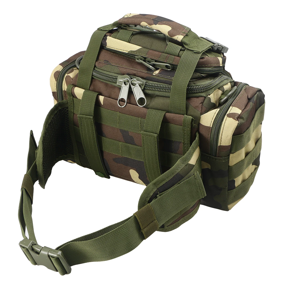 

Large Capacity Lure Bag Bait Camouflage Fishing Tackle Storage Bags Gear Organizer