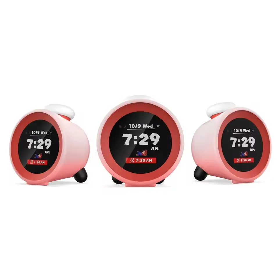 1 pçs capa de silicone para nintendo relógio de som acessórios de alarme capa protetora macia proteção completa escudo à prova de poeira anti-deslizamento