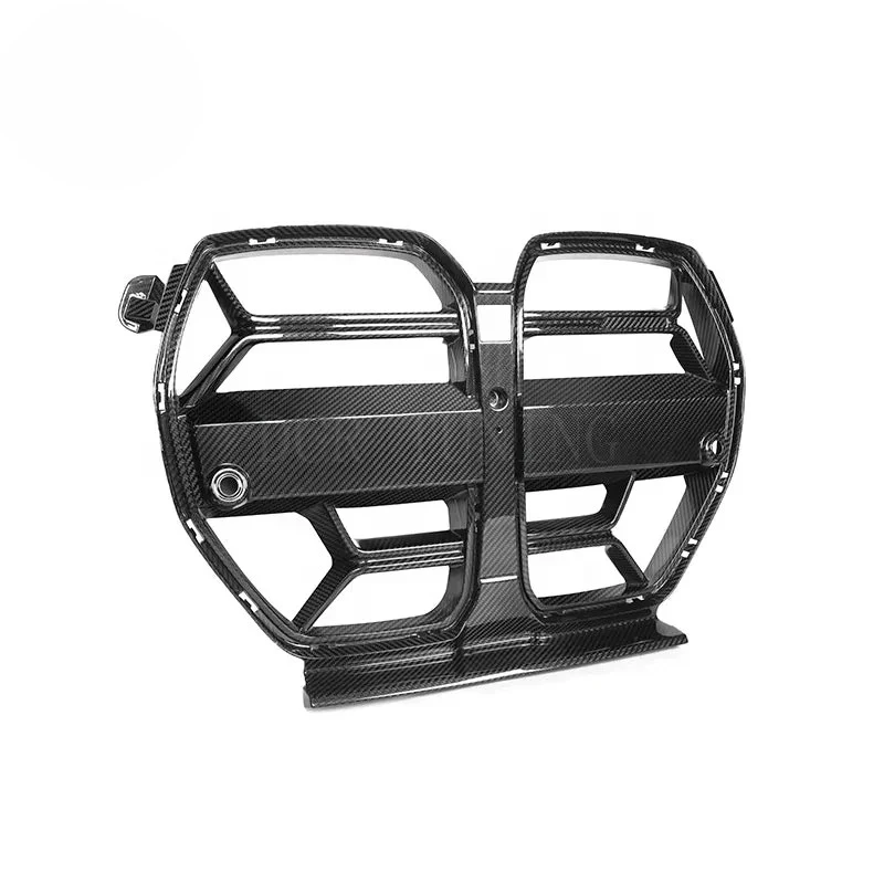 

Dry Carbon Fiber Front Grill Front Car Bumper Grill for G80 M3 G82 G83 M4 2021 Up With ACC customcustom