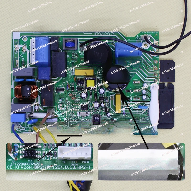 Suitable for Air conditioner inverter main board CE-KFR26W/BP2 (IR-120).D.13.WP2-1