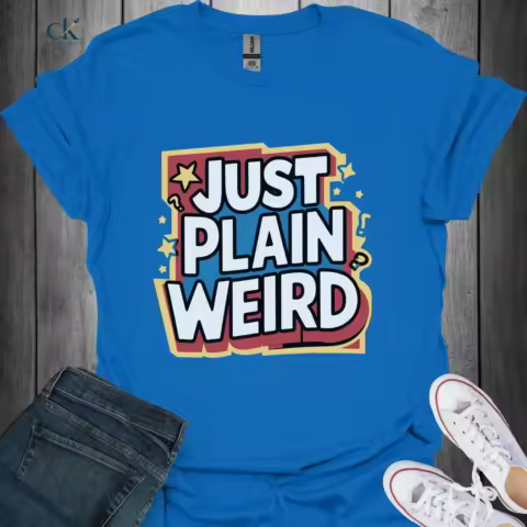 Just Plain Weird T Shirt Kamala Harris Speech Political Humor Funny Election 2024 for Him Her ProtesT