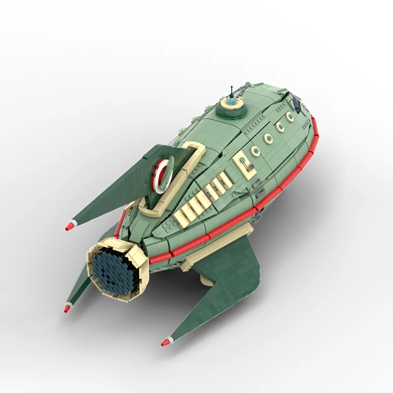 3777 pezzi MOC Planet Express modello blocchi di costruzione architettura regali di Natale fai da te idea creativa giocattolo educativo mattoni per bambini