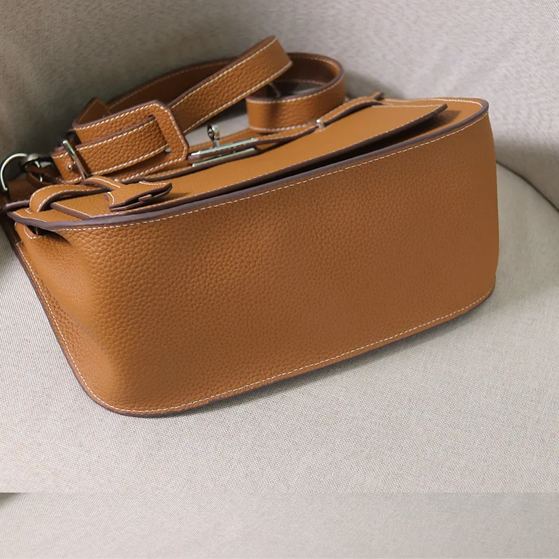 Women's Genuine Leather Crossbody Bag Gypsy Sle Large Capaci oulder Bag Casual Simplici ex Trendy Bag