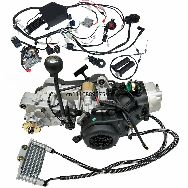 Modified four-wheel kart accessories beach motorcycle continuously variable speed 150/200 GY6 built-in reverse engine