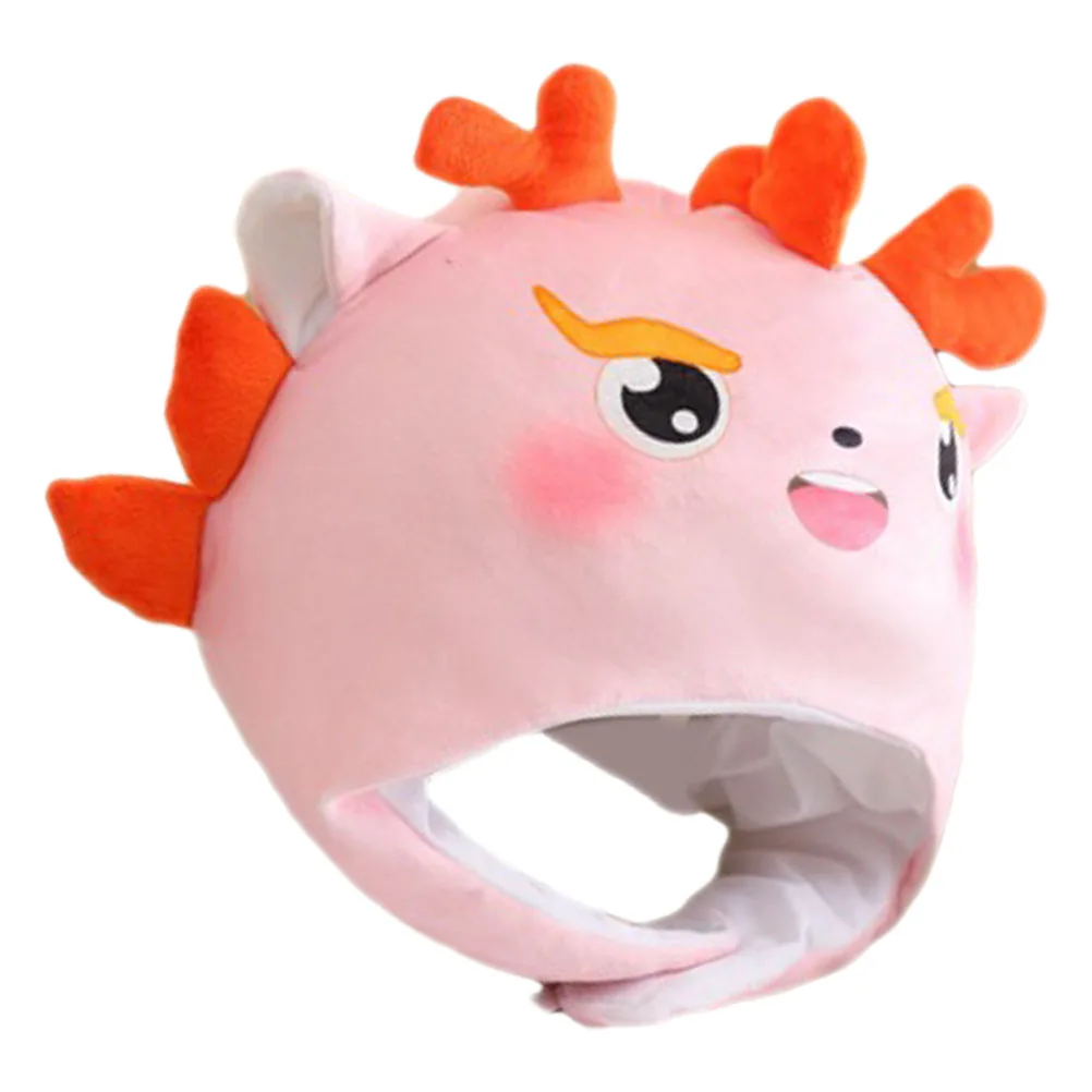 

1pc 3D Dragon Head Hat Pp Cotton Filled Funny Party Costume Cosplay Photography Prop Masquerade Skiing Gift Novelty Hat Party