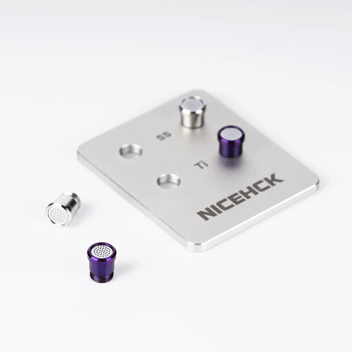 NICEHCK Interchangeable Acoustic Nozzles with Dual Timbres M5×0.5