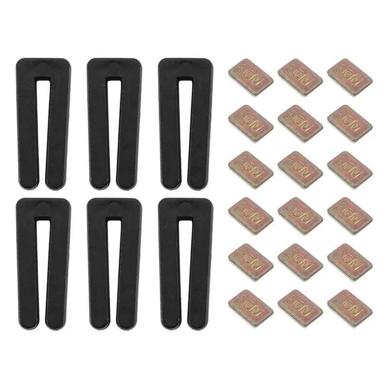 A36T-24 PCS Ceiling Fan Balancing Kit As Shown Metal For Ceiling Fan Weight Balancing