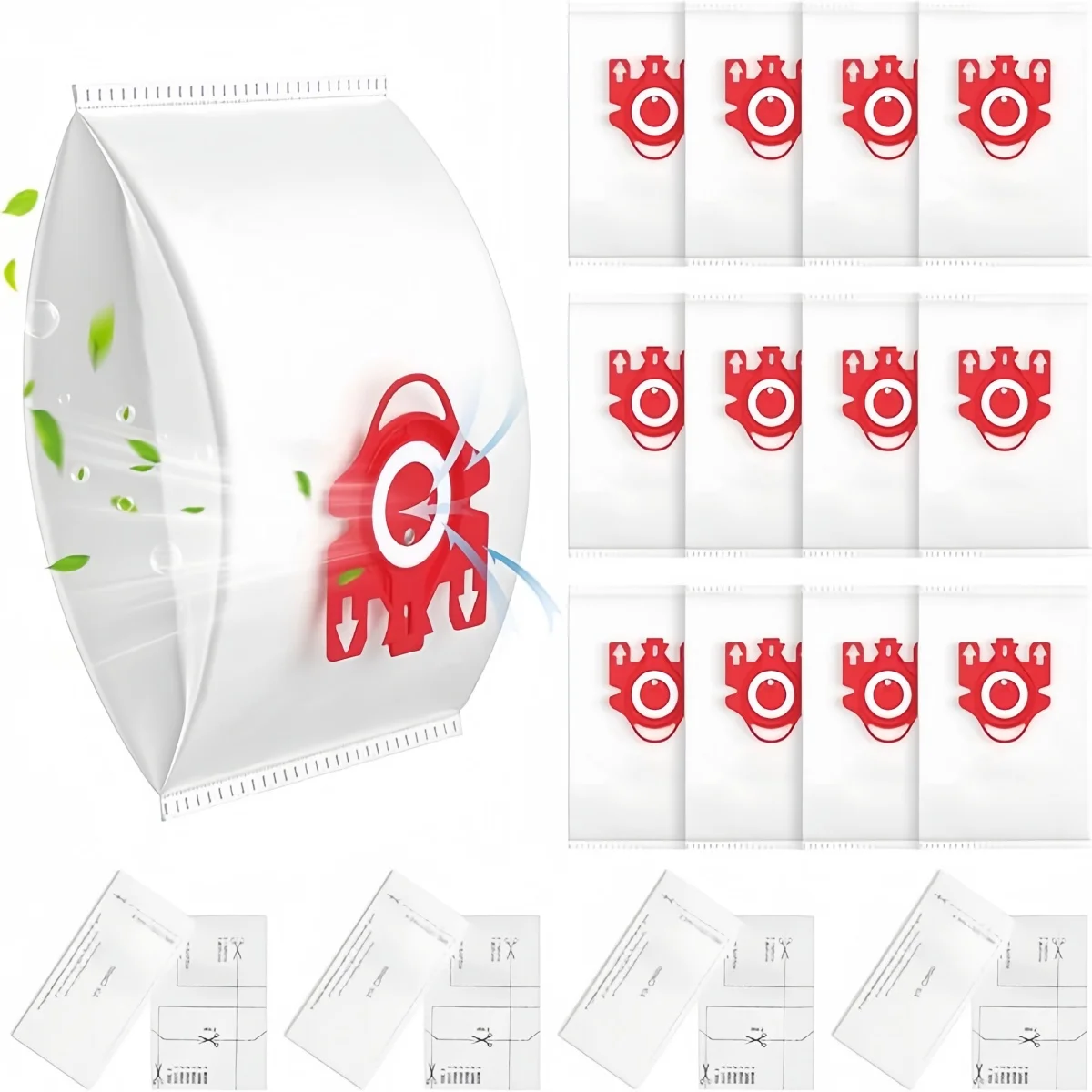 Вакуумные мешки, совместимые с мешком Miele Hoover, пылесборниками HyClean FJM для серий Compact C1 C2, Complete C1, S241 S290 S300i S4 S6 Вакуумные мешки, совместимые с мешком Miele Hoover, пылесборниками HyClean FJM для серий Compact C1 C2, Complete C1, S241 S290 S300i S4 S6