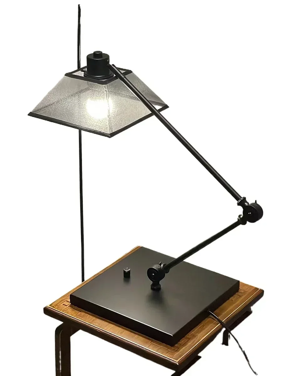 Modern Living Room and Bedroom Desk Lamp, Cabeceira Simples, Dormitório Estudantil, American Eye Protection, Chinese Desk Lamp, Reading Desk Lamp, Novo