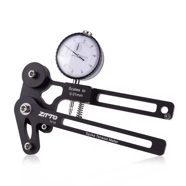 ZTTO MTB Fahrrad Elektronischer/Mechanischer Spannungsmesser MTB Rennrad Speichenprüfer Hochpräzise Anzeige Genau und Stabil