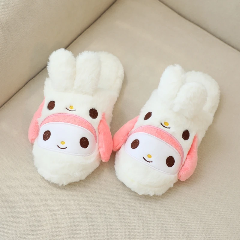 Arrow General Field Office Collaboration Internet Industry Sanrio Kawaii Kuromi Cinna Moroll My Melody Cartoon Anime Plush Shoes