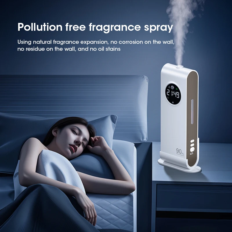 Essential Oil Diffuser Smart USB Charging Portable Mini Aromatherapy Machine Automatic Air Purifier for Home
