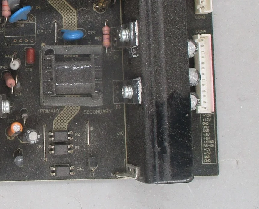 Desmontaje para placa de alimentación Tcl L32n5, Mlt666t, Megmeet Rev: 1.2a, 3 grupos