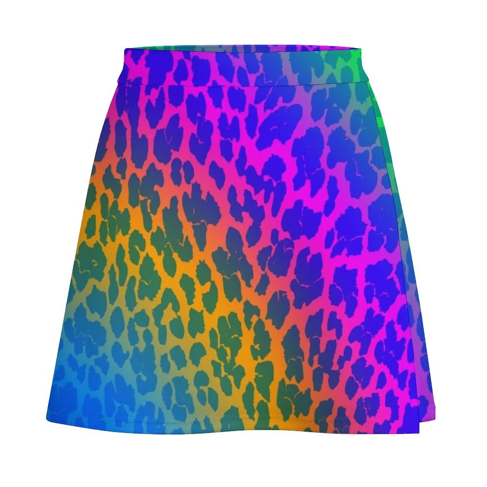 Leopard print Mini Skirt dress fairy grunge Mini Skirt