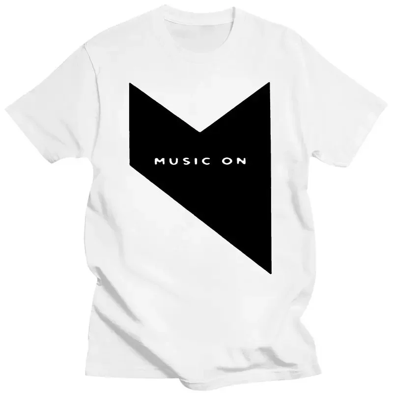 Maglietta di vendita calda pesante di nuova moda Maglia Music On - Marco Carola Ibiza Dance Techno per la maglietta di mezza età della gioventù