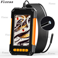 Industrial Endoscopy Camera 4.3 inch IPS 8mm 1080P, Single Lens and Visitor, Endoscopy, Instant Photo Support and Still Video