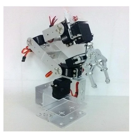 of 6-degree-of-freedom 3D rotating robotic arm/standard version/full set of structural parts/black and white style/special offer