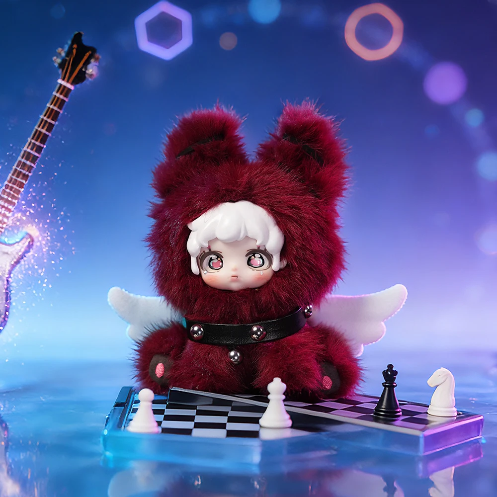 

ETTA Star Wing Illusion Vinyl Plush Pendant Cute Doll Bag Accessories Girl Keychain Doll