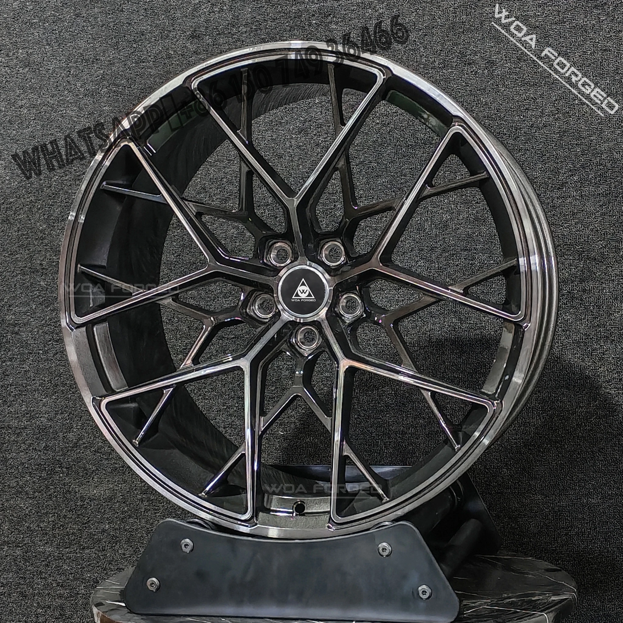 

New Customized FF10 Multi-Spoke Sport Car Wheels Lightweight Forged Aluminum 5x114.3 Available 25mm 30mm 40mm New for Chrome W