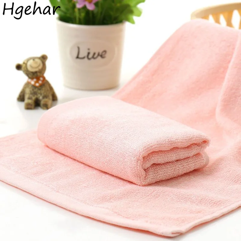 

Absorbent Face Towels Bamboo Quick Drying Soft Washcloth Bathroom Household Plain Towel Water Rectangle Toallas Hands